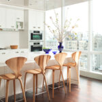 bar stool wooden light