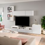 meuble tv blanc