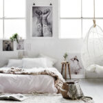 loft blanc chambre