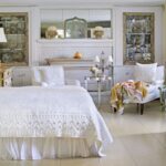 boho style white bedroom