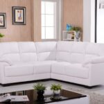 white leather sofa soft