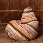 pear striped armchair