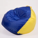 armchair blue-yellow