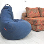 armchair pear blue