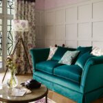 turquoise sofa green