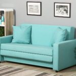 light turquoise sofa