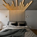 lighting in the bedroom decoration photo