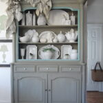 gray kitchen sideboard