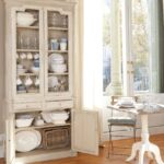 kitchen sideboard with open door