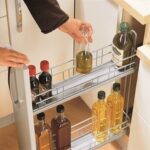 for storing bottles in the kitchen