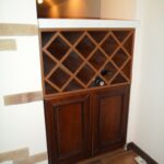 bottle storage wood