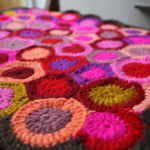 crochet stool cover