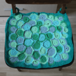 crochet stool cover design