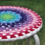 options de photo de couverture de tabouret au crochet