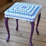 crochet stool cover photo options