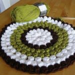 crochet stool cover types of photos