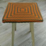 types de photos de couverture de tabouret au crochet