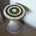 couverture de tabouret au crochet types d'idées