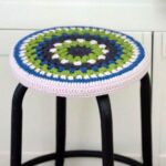 couverture de tabouret au crochet types de conceptions