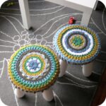 crochet stool cover photo design