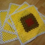 idées de conception de couverture de tabouret au crochet