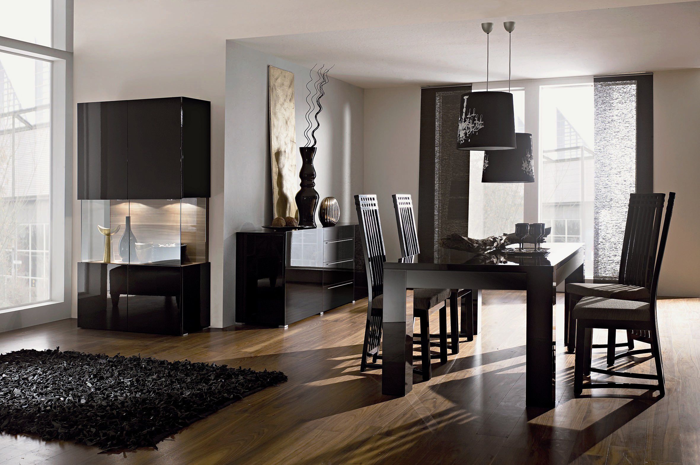 black furniture design ideas