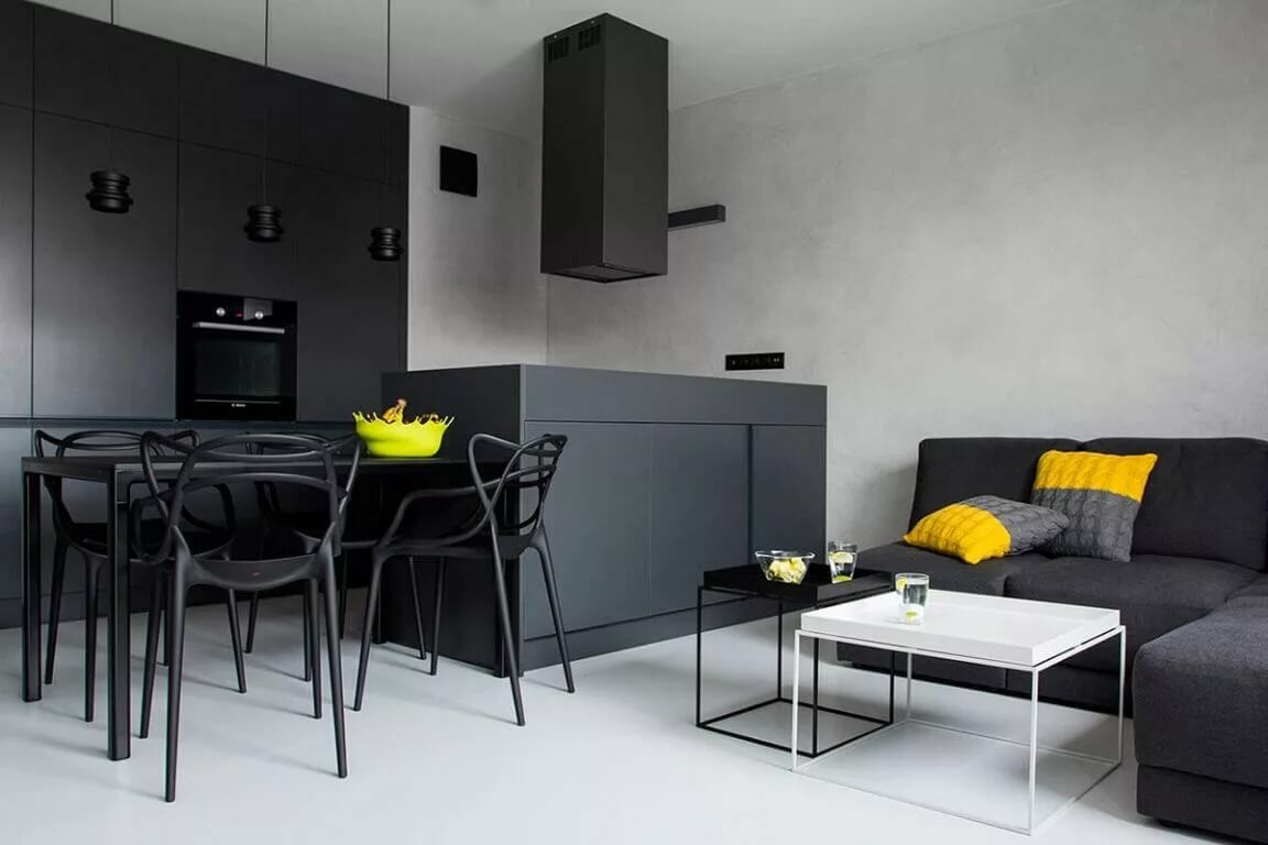 black furniture design