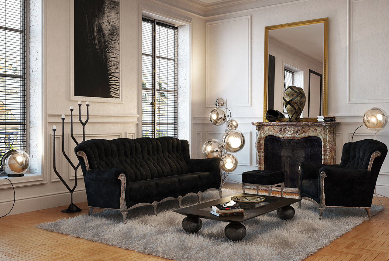 black furniture ideas photo