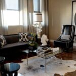 black furniture in the interior idea overview