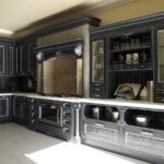 kitchen design black