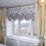 Viennese floral curtains