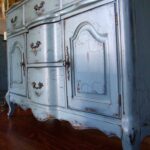 decor chest of drawers blue