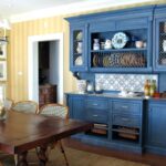 dresser decor blue