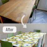 stol decoupage svijetao