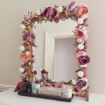 DIY mirror decor