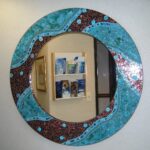 DIY mirror decor design