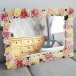 DIY mirror decor photo design