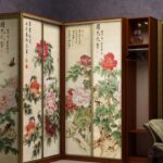 décor de garde-robe dans une garde-robe asiatique