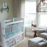 baby bed blue