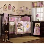 baby bed with decor