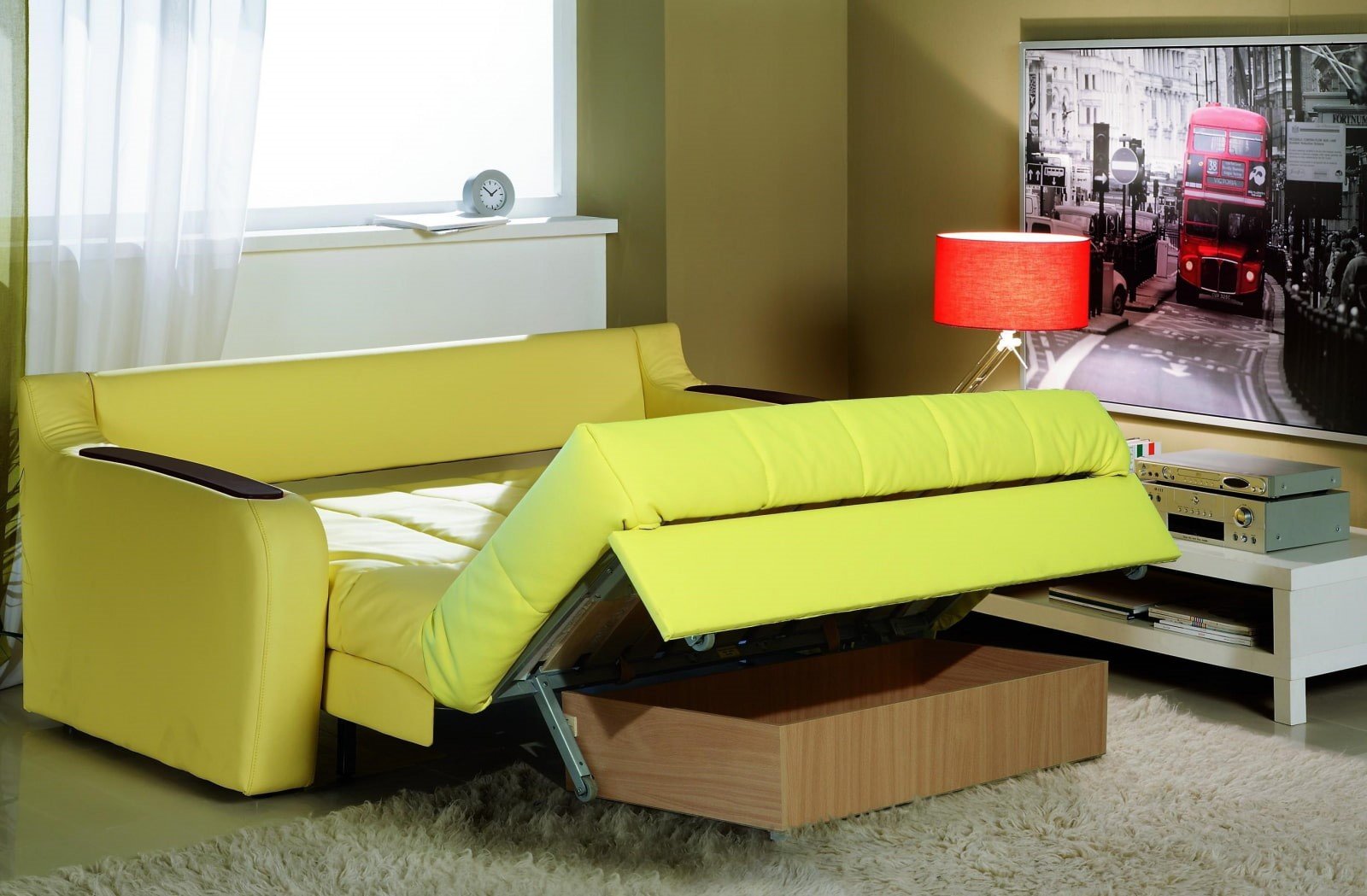 Folding sofas