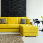 sofa yellow