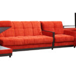 sofa orange