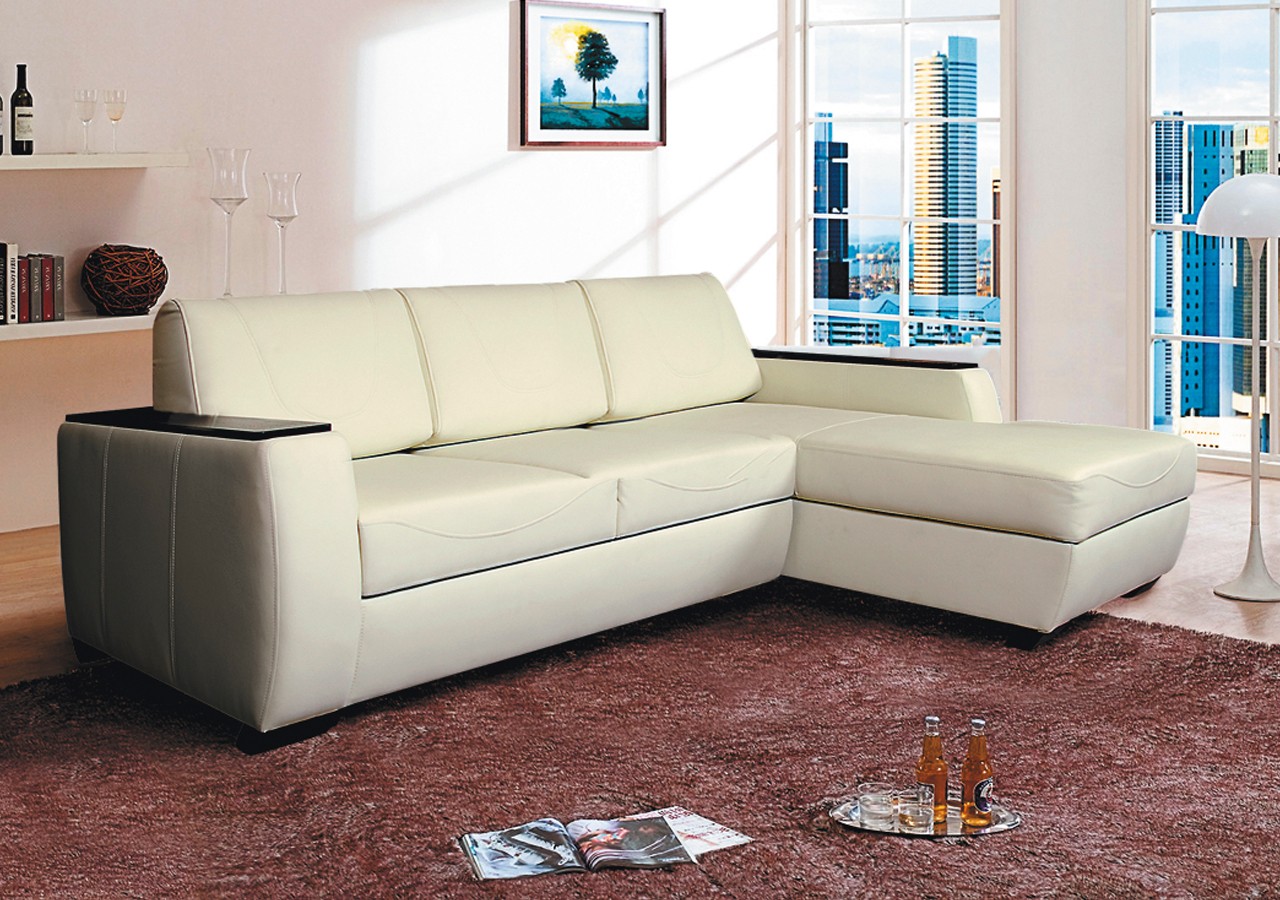 sofa made of eco-leather photo ideas