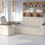 sofa made of eco-leather decoration photo