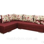 okretna sofa bordo