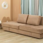 swivel sofa straight beige