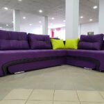 swivel sofa lilac