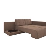 swivel sofa unfolded