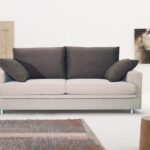 swivel sofa straight white